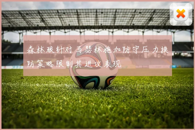 森林狼针对马瑟林施加防守压力换防策略限制其进攻表现
